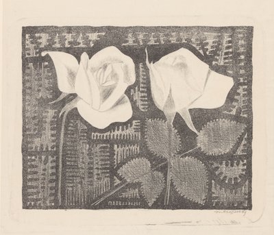 Zwei Rosen von Samuel Jessurun de Mesquita