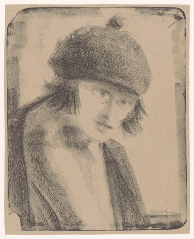 Frau mit Barett von Samuel Jessurun de Mesquita