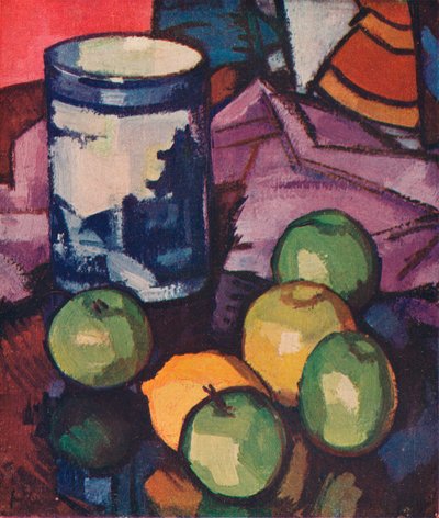 Stillleben, um 1919 von Samuel John Peploe