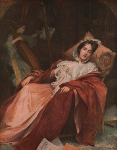 Träume, spätes 19. Jahrhundert, ca. 1930 von Samuel Melton Fisher