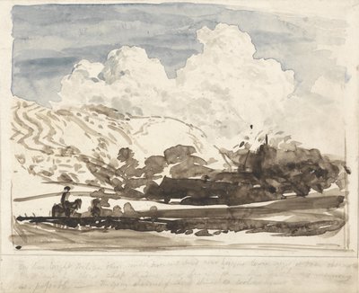 Die helle Wolke von Samuel Palmer