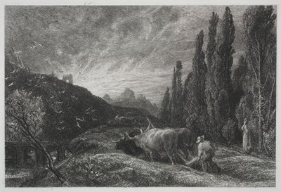 Der frühe Pflüger von Samuel Palmer