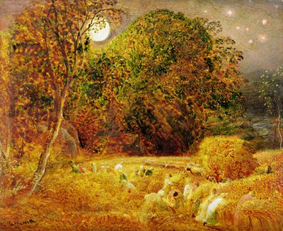 Der Erntemond von Samuel Palmer