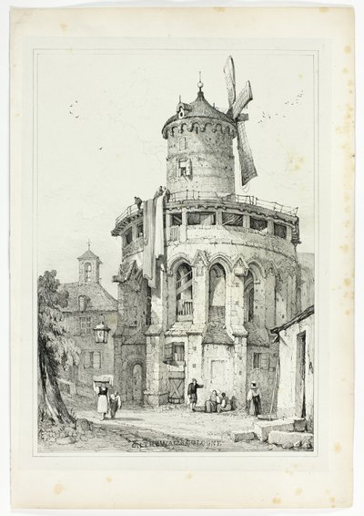 An den Mauern, Köln von Samuel Prout