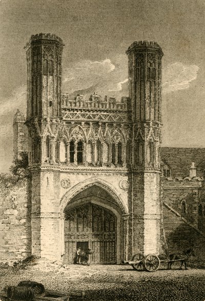 St. Augustines Tor, Canterbury Kent, 1802 von Samuel Rawle