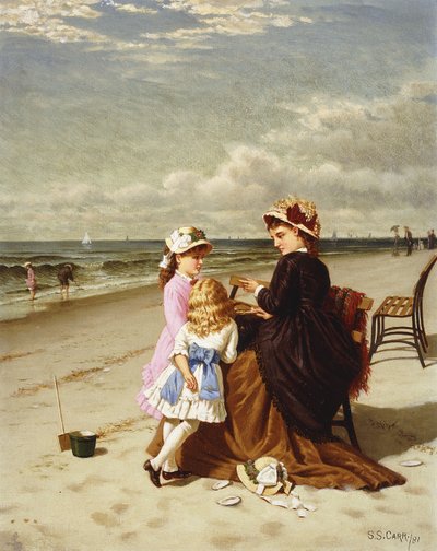 Am Strand, 1881 von Samuel S. Carr