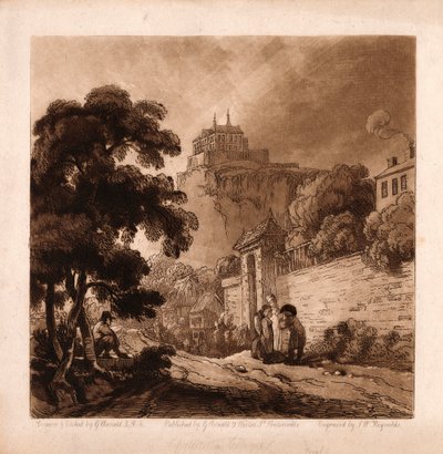 Schloss Choquer von Samuel William Reynolds