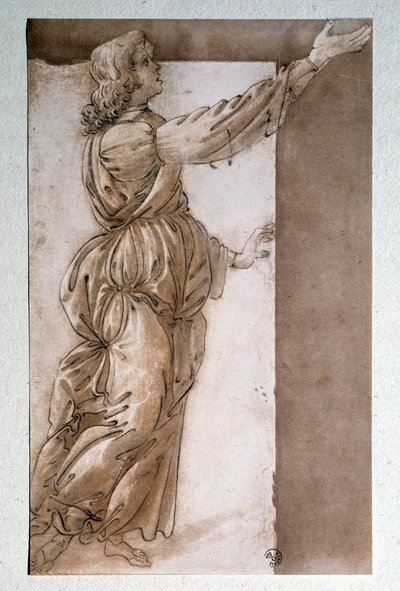 Engel (Zeichnung) von Sandro Botticelli