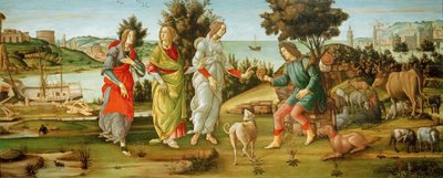 Das Urteil des Paris von Sandro Botticelli