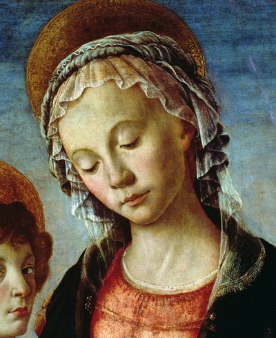 Madonna und Kind (Detail) von Sandro Botticelli