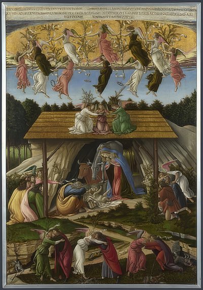 Mystische Geburt Christi von Sandro Botticelli