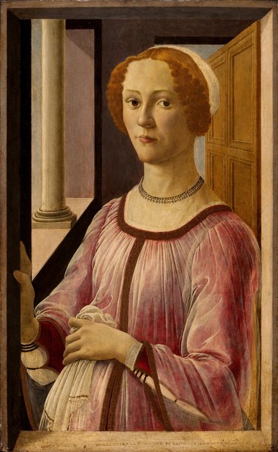 Porträt von Smeralda Bandinelli, ca. 1475 von Sandro Botticelli