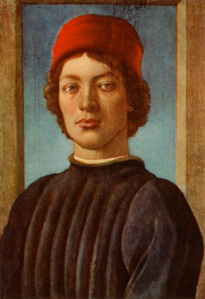 Porträt eines Jugendlichen von Sandro Botticelli