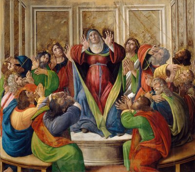 Der Abstieg des Heiligen Geistes, 1495-1505 von Sandro Botticelli