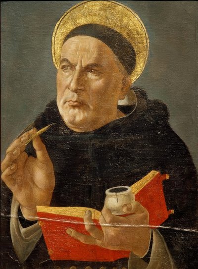 Thomas von Aquin von Sandro Botticelli