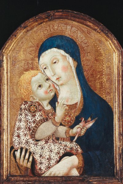 Die Madonna und das Kind von Sano di Pietro