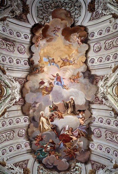 Die Herrlichkeit des heiligen Romuald von Sante Pacini