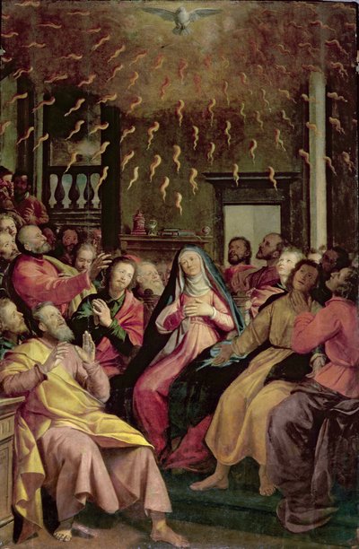 Pfingsten von Santi di Tito