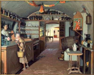 Die kleine Taverne von Santiago Rusiñol