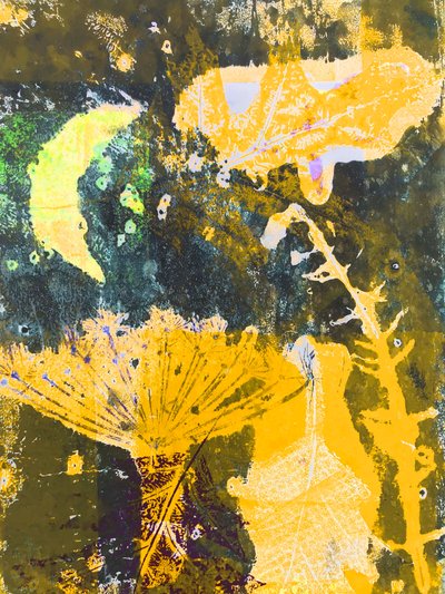 Gelber Mond von Sarah Thompson Engels