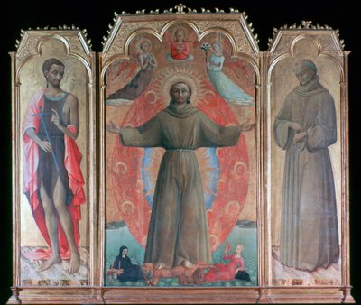 Die Ekstase des Heiligen Franziskus, 1437-1444 von Sassetta