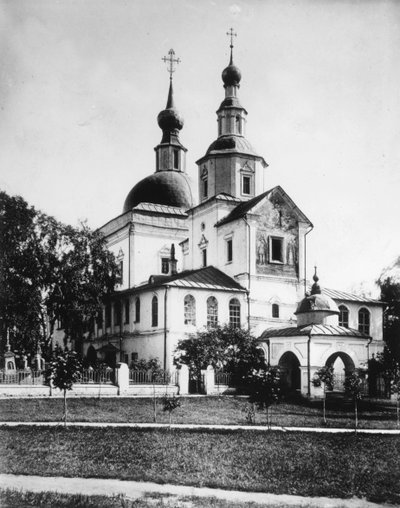 Danilow-Kloster, Moskau, Russland, 1882 von Scherer Nabholz and Co