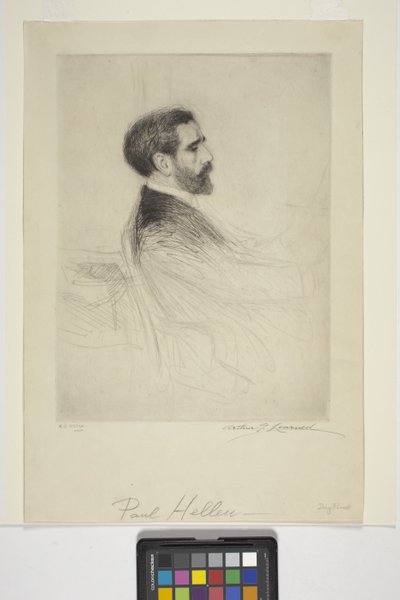 Porträt von Paul Helleu von School American