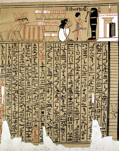 Ägyptische Hieroglyphen von School Egyptian