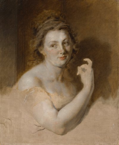 Skizze einer Frau von School French