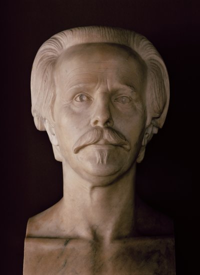 Büste von Karl May von School German
