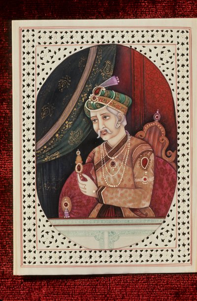 Porträt von Akbar von School Indian