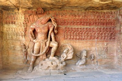 Vishnu als Varaha Avatar von School Indian