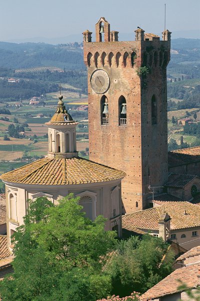 Kathedralenturm von School Italian