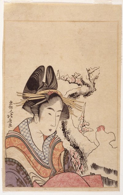 Kopf einer Dame von School Japanese