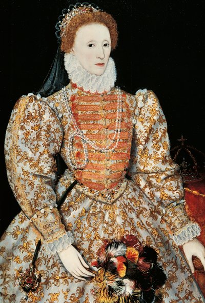 Königin Elizabeth I., ca. 1575 von School Netherlandish
