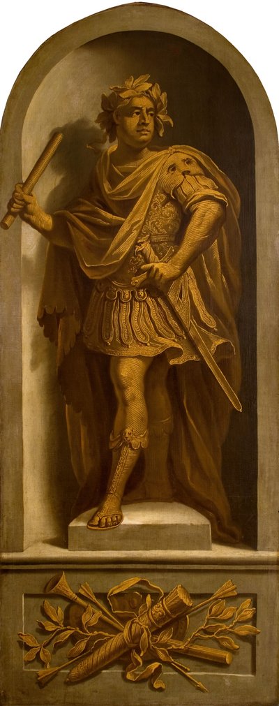 Ein Krieger, 1710 von School of Godfrey Kneller