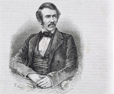 David Livingstone (1813-1873) graviert von S. Pannemaker von Scottish School