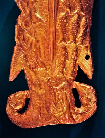 Fischschwanz (Elektrum) (Detail) von Scythian
