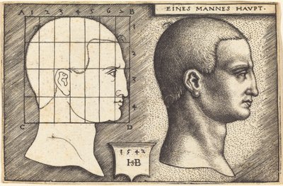 Kopf eines Mannes von Sebald Beham