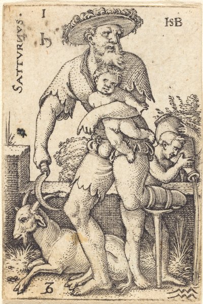 Saturn von Sebald Beham