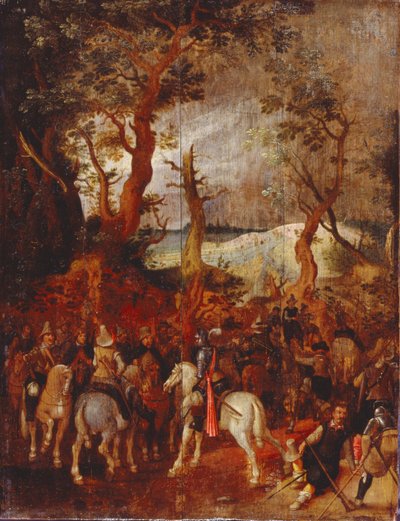 Eine Kavalleriekompanie von Sebastiaen Vrancx