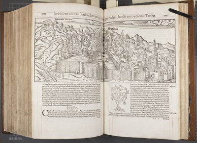 Cosmographia, Fol 1016-1017, 1544 von Sebastian Munster
