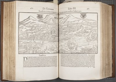 Cosmographia, Fol 470-471, 1544 von Sebastian Munster
