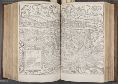 Cosmographia, Fol 662-663, 1544 von Sebastian Munster