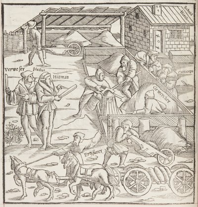 Cosmographia, (Detail) von Sebastian Munster