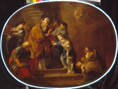 Die Darstellung der seligen Jungfrau Maria von Sebastiano Conca