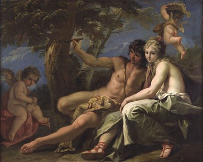 Angelica und Medoro von Sebastiano Ricci