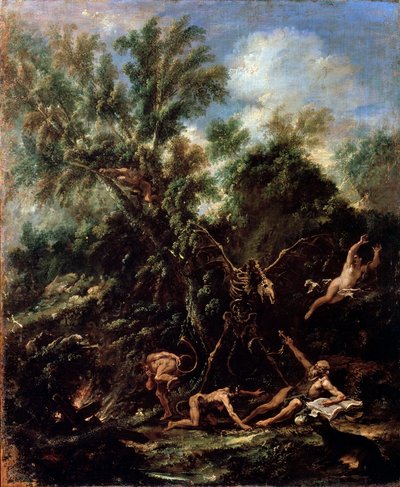 Die Versuchung des heiligen Antonius von Sebastiano Ricci