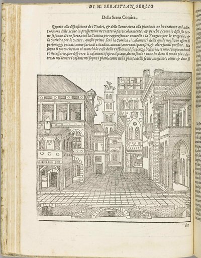 Il secondo libro di prospettiva, 1566 von Sebastiano Serlio