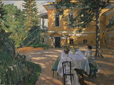 Im Sommer, 1909 von Sergei Arsenevich Vinogradov